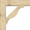 Ekena Millwork Funston Block Rough Sawn Bracket w/ Offset Brace, Douglas Fir, 8"W x 32"D x 32"H BKT0806X32X32FST05RDF - alternate 3